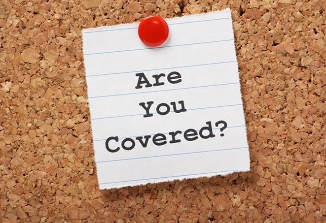 a motorcycle insurance brochure with different coverage plans in Arlington, TX